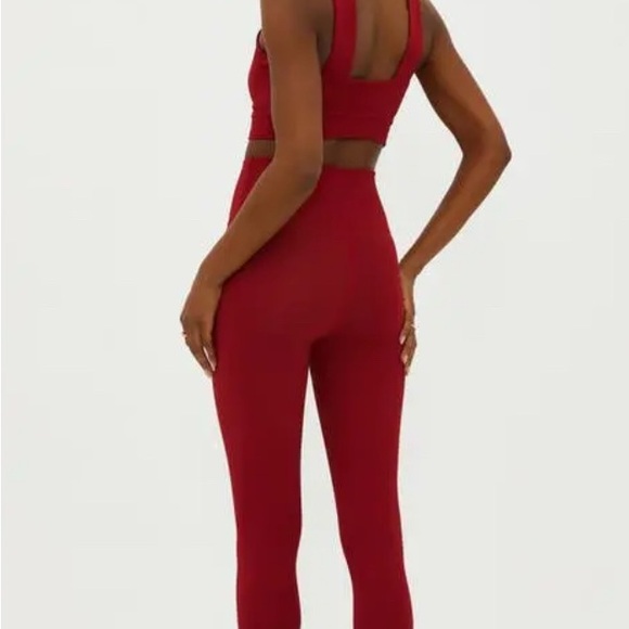 Beach Riot Rio Adia Red Waffle Set XS - Picture 2 of 7